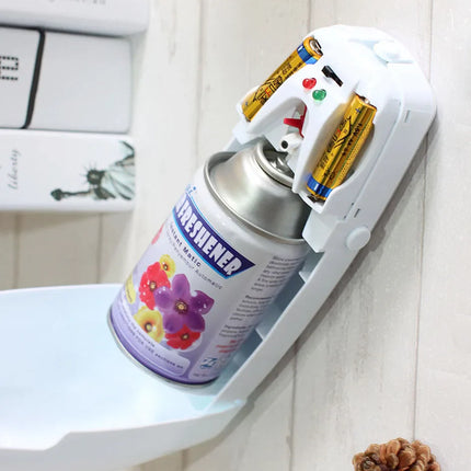 Aerosol Dispenser Air Freshener Fragrance Aerosol Spray Dispenser Car Household Wall-mounted Automatic Adjustable Aroma Diffuser