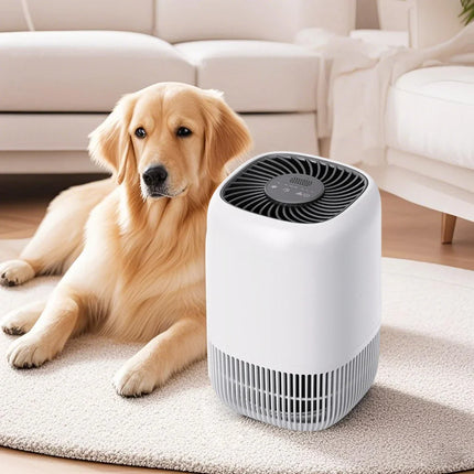 Air Purifiers for Bedroom Home, Air Filter Cleaner with Fragrance Sponge, HEPA Filter for Smoke, Allergies, Pollen, Pet Timer