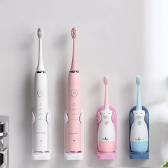 Adjustable Toothbrush Holder Electric Toothbrush Base Silicone Non-slip Wall Mount Brush Body Rack Adapt 99%