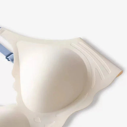 No Trace Top Women's Underwear No Steel Ring Pure Desire Comfortable Upper Support Sling Adjustable Beauty Back Bra Thin Section