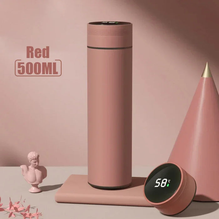 Temperature Display Thermos Cup with Temperature Display Stainless Steel Vacuum Insulated Cup