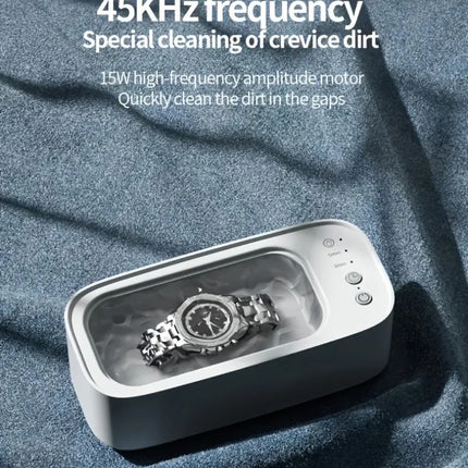 Xiaomi MIJIA 45KHZ Ultrasonic Glasses Cleaning Machine Ultrasound Jewelry Cleaner Machine High Frequency Ultrasonic Cleaner Bath