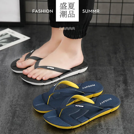 Fashion Blue Massage Slippers Men Flip Flops Sale Big Size 48 Casual Slides Men Non Slip Beach Slippers For Men chanclas hombre