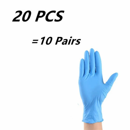 Kids Disposable Nitrile Gloves Children Powder Latex Free Household Cleaning Gloves Crafting Painting Gardening Washing Gloves