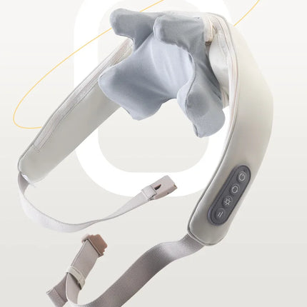 Wireless Neck And Back Massager Neck And Shoulder Kneading Massage Shawl Neck Cervical Relaxing Trapezius Massager