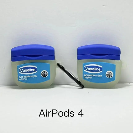 Body Lotion For AirPods 4 3 2 1 Earphone Case For AirPods Pro Vaseline Cartoon Headphone Cover Protect Wireless Headset Cover