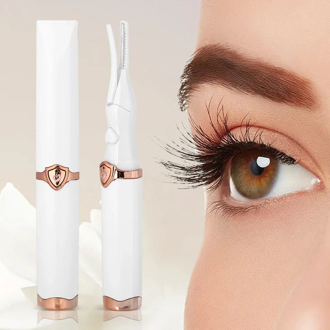 Heated Eyelash Curler 2 Heating Modes Quick Heating Natural Curl Eyelash Curler Long Lasting for Quick Natural Curling