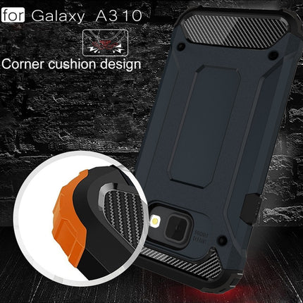 Funda combinada de TPU + PC resistente a la intemperie para Galaxy A3 (2016) / A310, para Galaxy A3 (2016) / A310