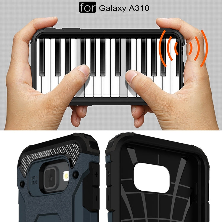 Für Galaxy A3 (2016) / A310 Tough Armor TPU + PC Kombinationshülle, Für Galaxy A3 (2016) / A310