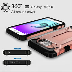 For Galaxy A3 (2016) / A310 Tough Armor TPU + PC Combination Case, For Galaxy A3 (2016) / A310