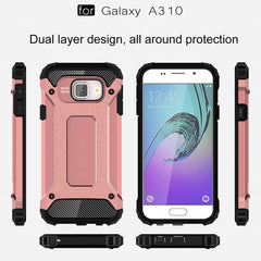 For Galaxy A3 (2016) / A310 Tough Armor TPU + PC Combination Case, For Galaxy A3 (2016) / A310