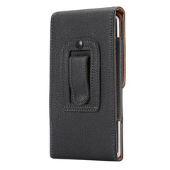 Litchi Texture Vertical Flip Upright Leather Case / Waist Bag for Galaxy S9+ / S8+ / Note 8 & Note 5, Huawei Mate 8,etc(Black), For Galaxy Note 5 & Galaxy Note 4 / N910 & Mate 8