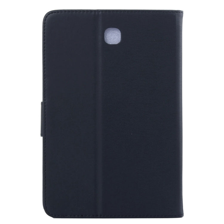 For Galaxy Tab A 8.0 / T350 Pressed Flowers Butterfly Pattern Horizontal Flip PU Leather Case with Magnetic Buckle & Holder & Card Slots & Wallet
