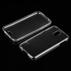 Funda protectora de TPU transparente ultrafina de doble cara de 0,75 mm para Galaxy S5/G900