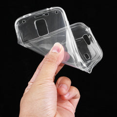 Funda protectora de TPU transparente ultrafina de doble cara de 0,75 mm para Galaxy S5/G900