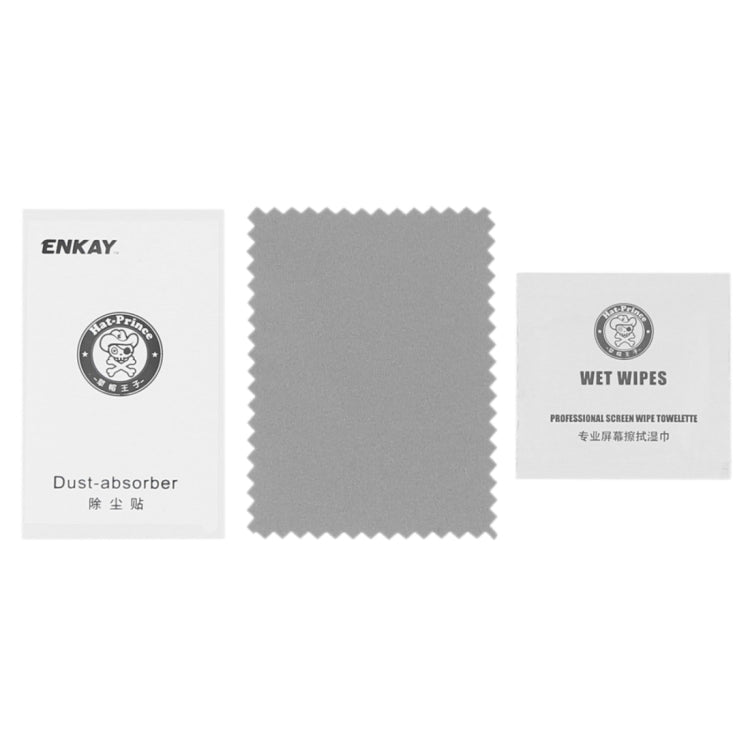 ENKAY Hat-Prince for Galaxy S8 + / G9550 0.26mm 9H Surface Hardness 3D Explosion-proof Full Screen Curved Heat Bending Tempered Glass Color Screen Film