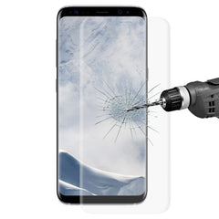 ENKAY Hat-Prince for Galaxy S8 + / G9550 0.26mm 9H Surface Hardness 3D Explosion-proof Full Screen Curved Heat Bending Tempered Glass Color Screen Film