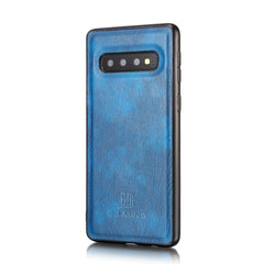 DG.MING Crazy Horse Texture Flip Funda de cuero magnética desmontable para Samsung Galaxy S10 E, con soporte, ranuras para tarjetas y billetera, para Samsung Galaxy S10 E, Galaxy S10 E