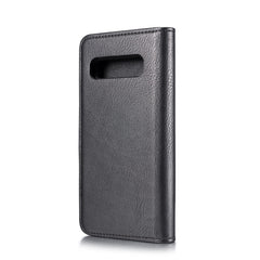 DG.MING Crazy Horse Texture Flip Detachable Magnetic Leather Case for Samsung Galaxy S10, with Holder & Card Slots & Wallet, Galaxy S10, For Samsung Galaxy S10