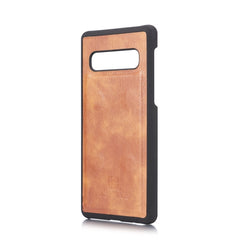 DG.MING Crazy Horse Texture Flip Abnehmbare magnetische Lederhülle für Samsung Galaxy S10, mit Halterung &amp; Kartenfächern &amp; Geldbörse, Galaxy S10, für Samsung Galaxy S10