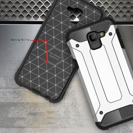 Estuche combinado de TPU + PC resistente de cuerpo completo para Galaxy J6 2018 (versión UE), Galaxy J6 2018 (UE), Galaxy J6 2018 (versión UE), para Galaxy J6 2018 (UE)