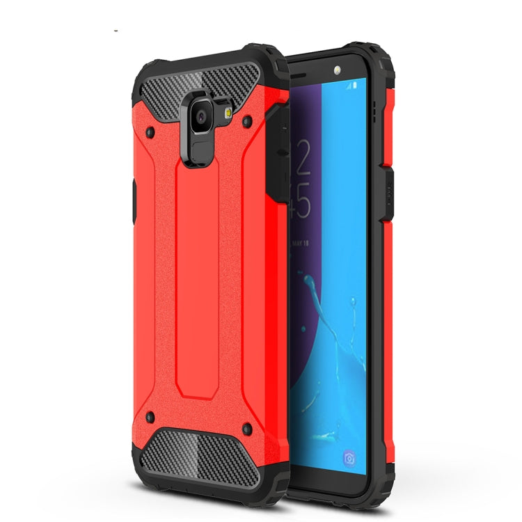 Full-body Rugged TPU + PC Combination Case for Galaxy J6 2018 (EU Version), Galaxy J6 2018 (EU), Galaxy J6 2018 (EU Version), For Galaxy J6 2018 (EU)