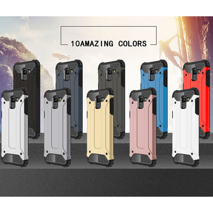 Estuche combinado de TPU + PC resistente de cuerpo completo para Galaxy J6 2018 (versión UE), Galaxy J6 2018 (UE), Galaxy J6 2018 (versión UE), para Galaxy J6 2018 (UE)