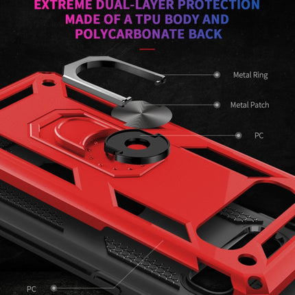 Funda protectora Sergeant Armor de TPU + PC a prueba de golpes para Galaxy S10, con soporte giratorio de 360 ​​grados, para Galaxy S10