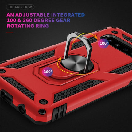 Funda protectora Sergeant Armor de TPU + PC a prueba de golpes para Galaxy S10, con soporte giratorio de 360 ​​grados, para Galaxy S10