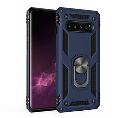 Sergeant Armor Shockproof TPU + PC Protective Case for Galaxy S10 Plus, with 360 Degree Rotation Holder, For Galaxy S10 Plus