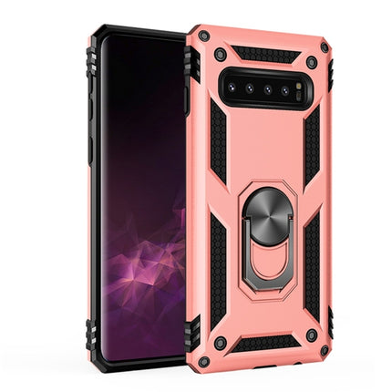 Sergeant Armor Stoßfeste TPU + PC-Schutzhülle für Galaxy S10 Plus, mit 360-Grad-Drehhalterung, für Galaxy S10 Plus