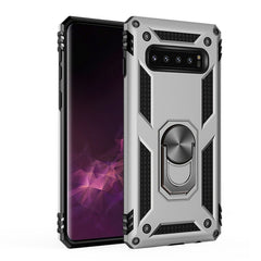 Sergeant Armor Shockproof TPU + PC Protective Case for Galaxy S10 Plus, with 360 Degree Rotation Holder, For Galaxy S10 Plus