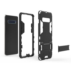 Shockproof PC + TPU Case for Galaxy S10, with Holder, For Samsung Galaxy S10, Galaxy S10