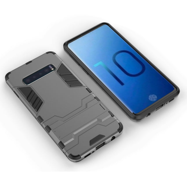 Funda de PC + TPU a prueba de golpes para Galaxy S10, con soporte, para Samsung Galaxy S10, Galaxy S10