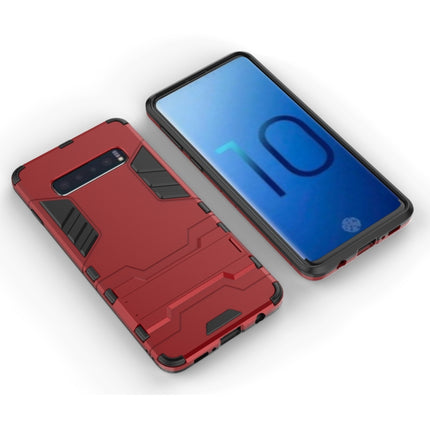 Stoßfeste PC + TPU-Hülle für Galaxy S10, mit Halterung, für Samsung Galaxy S10, Galaxy S10