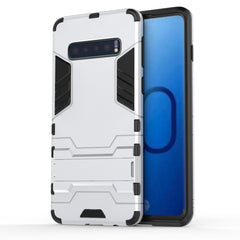 Shockproof PC + TPU Case for Galaxy S10, with Holder, For Samsung Galaxy S10, Galaxy S10