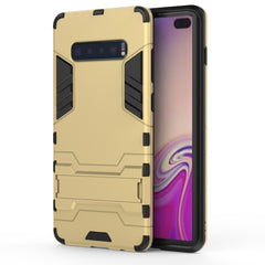 Shockproof PC + TPU Case for Galaxy S10+, with Holder, For Samsung Galaxy S10+, Galaxy S10+, Galaxy S10 Pro