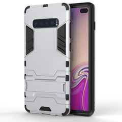 Shockproof PC + TPU Case for Galaxy S10+, with Holder, For Samsung Galaxy S10+, Galaxy S10+, Galaxy S10 Pro