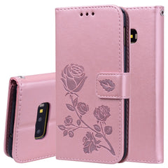 Rose Embossed Horizontal Flip PU Leather Case for Galaxy S10e, with Holder & Card Slots & Wallet, For Samsung Galaxy S10e, Galaxy S10e