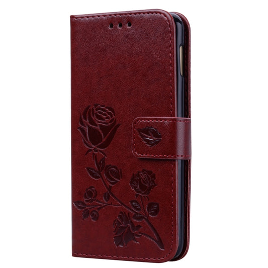 Rose Embossed Horizontal Flip PU Leather Case for Galaxy S10e, with Holder & Card Slots & Wallet, Galaxy S10e, For Samsung Galaxy S10e