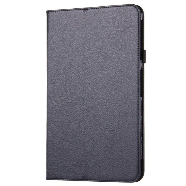 For Galaxy Tab A 10.1 / T580 Litchi Texture Magnetic Horizontal Flip Leather Case with Holder & Sleep / Wake-up Function, Galaxy Tab A 10.1 (2016)
