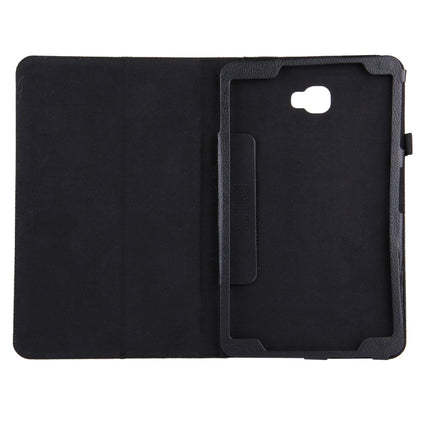 For Galaxy Tab A 10.1 / T580 Litchi Texture Magnetic Horizontal Flip Leather Case with Holder & Sleep / Wake-up Function, For Galaxy Tab A 10.1 (2016) / T580, Galaxy Tab A 10.1 (2016)