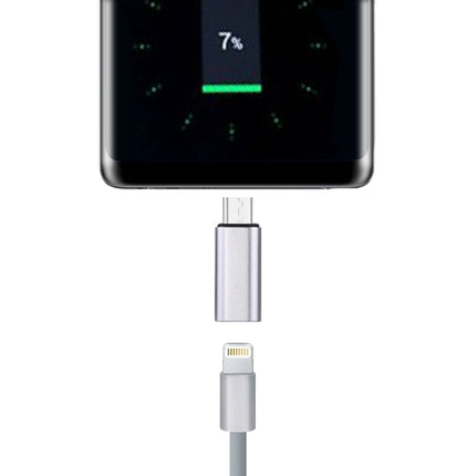8 Pin Female to USB-C / Type-C Male Metal Shell Adapter