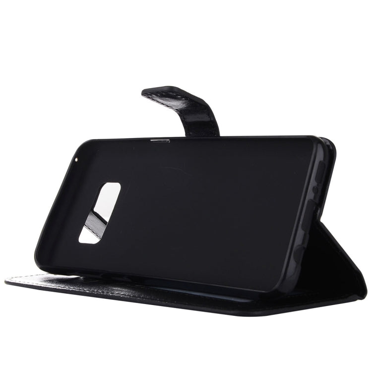 Für Galaxy S8 Retro Crazy Horse Texture Horizontal Flip Ledertasche mit Halter &amp; Kartenfächern &amp; Geldbörse &amp; Bilderrahmen, Für Samsung Galaxy S8, Für Galaxy S8, Galaxy S8