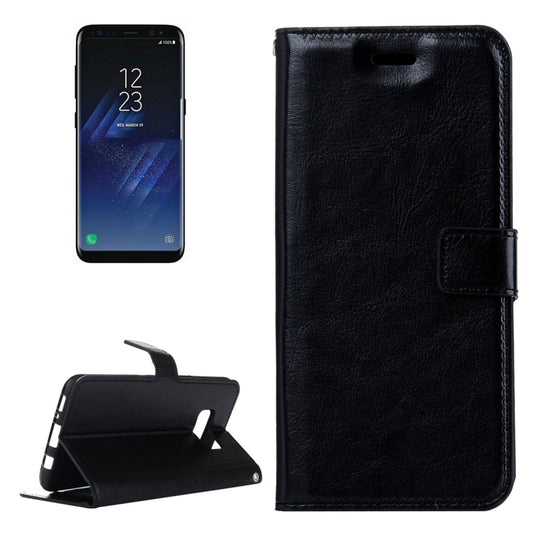 For Galaxy S8 Retro Crazy Horse Texture Horizontal Flip Leather Case with Holder & Card Slots & Wallet & Photo Frame, For Samsung Galaxy S8, For Galaxy S8, Galaxy S8