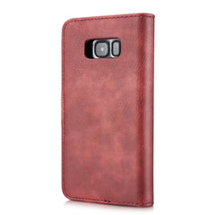 DG.MING para Galaxy S8+ / G955 Crazy Horse Texture Funda protectora magnética desmontable con tapa horizontal, ranuras para tarjetas y billetera, Galaxy S8+