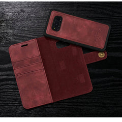 DG.MING para Galaxy S8+ / G955 Crazy Horse Texture Funda protectora magnética desmontable con tapa horizontal, ranuras para tarjetas y billetera, Galaxy S8+