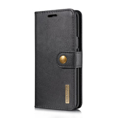 DG.MING para Galaxy S9 Crazy Horse Texture Funda protectora magnética desmontable con tapa horizontal, ranuras para tarjetas y billetera, Galaxy S9