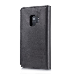 DG.MING para Galaxy S9 Crazy Horse Texture Funda protectora magnética desmontable con tapa horizontal, ranuras para tarjetas y billetera, Galaxy S9