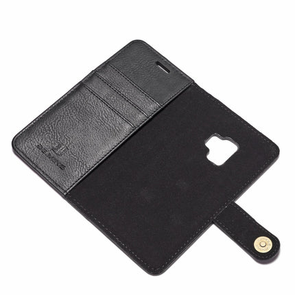 DG.MING für Galaxy S9 Crazy Horse Texture Horizontal Flip Abnehmbare magnetische Schutzhülle mit Halterung &amp; Kartenfächern &amp; Geldbörse, Galaxy S9